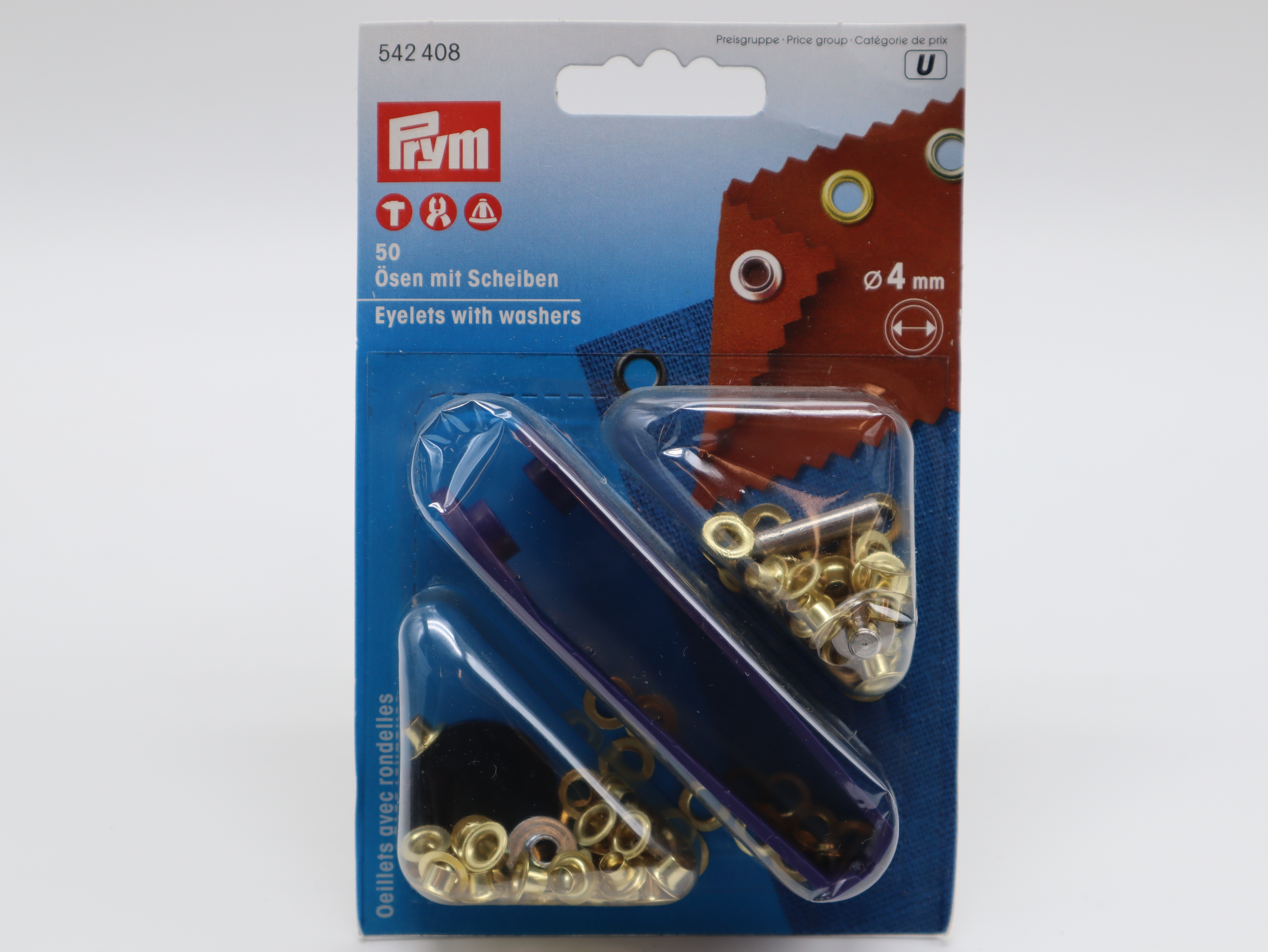 Oeillets et outils de pose