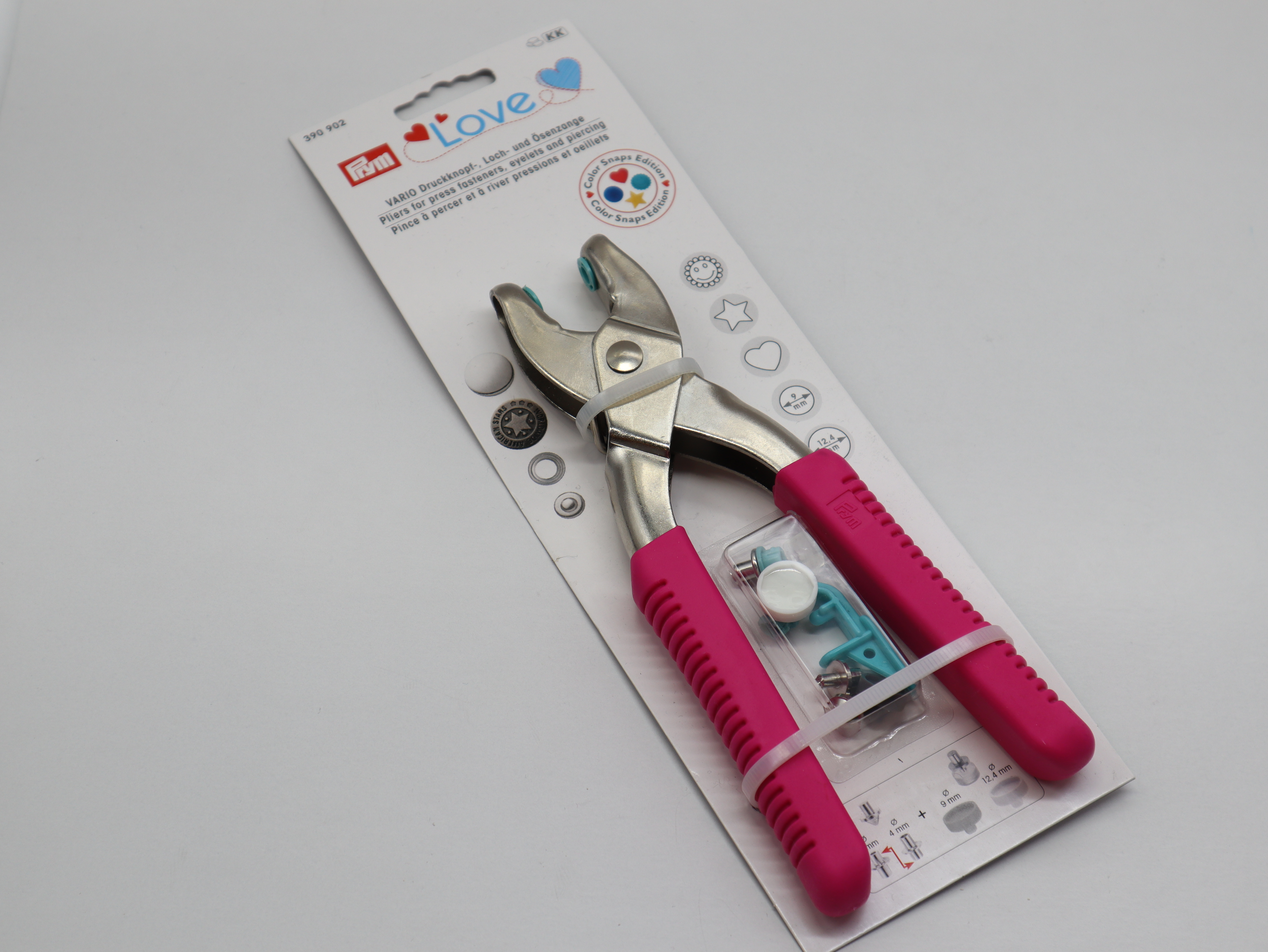 Boutons et outils à pressions