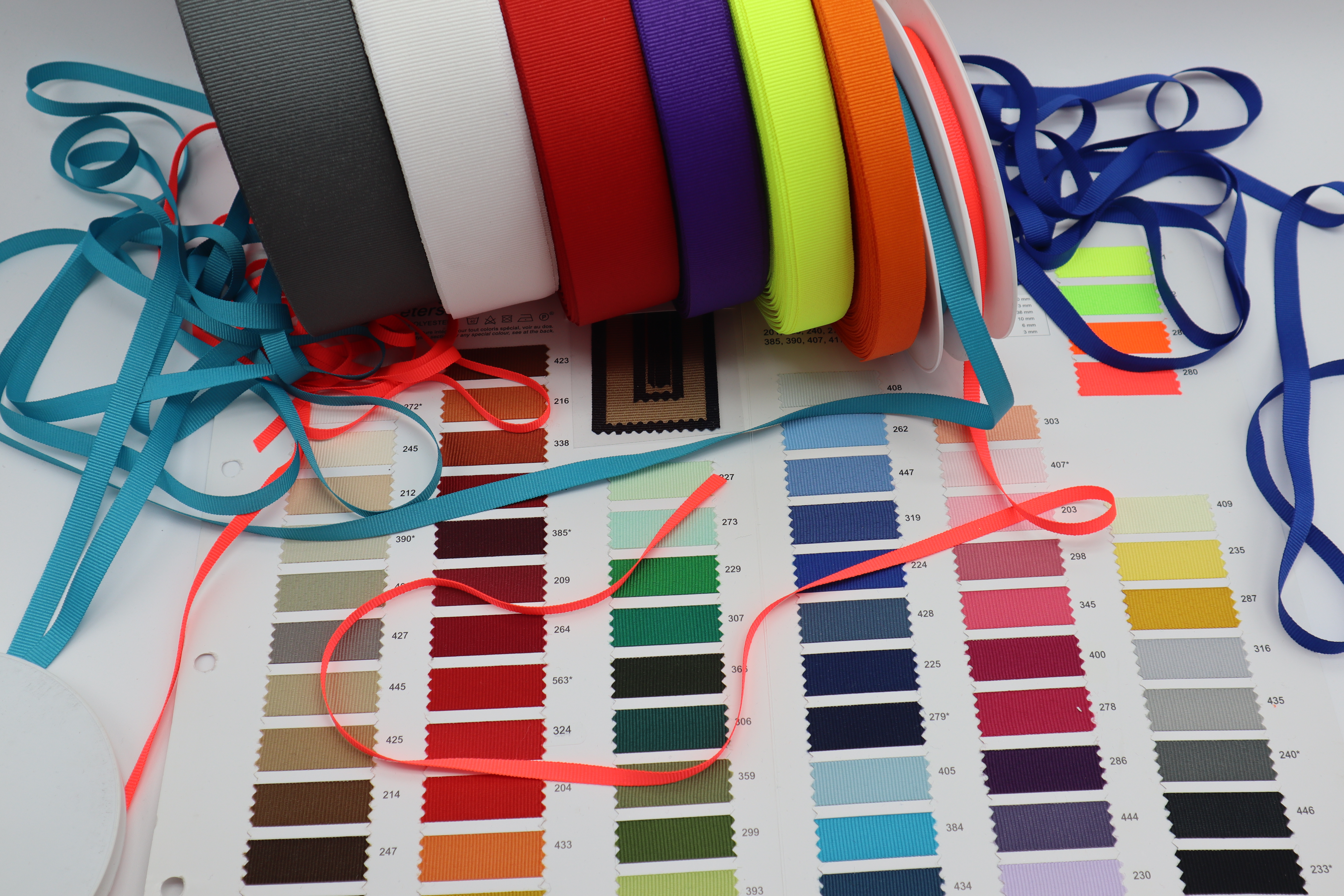 Gros Grain polyester 6/10/15/20/25/30/38/50 mm 