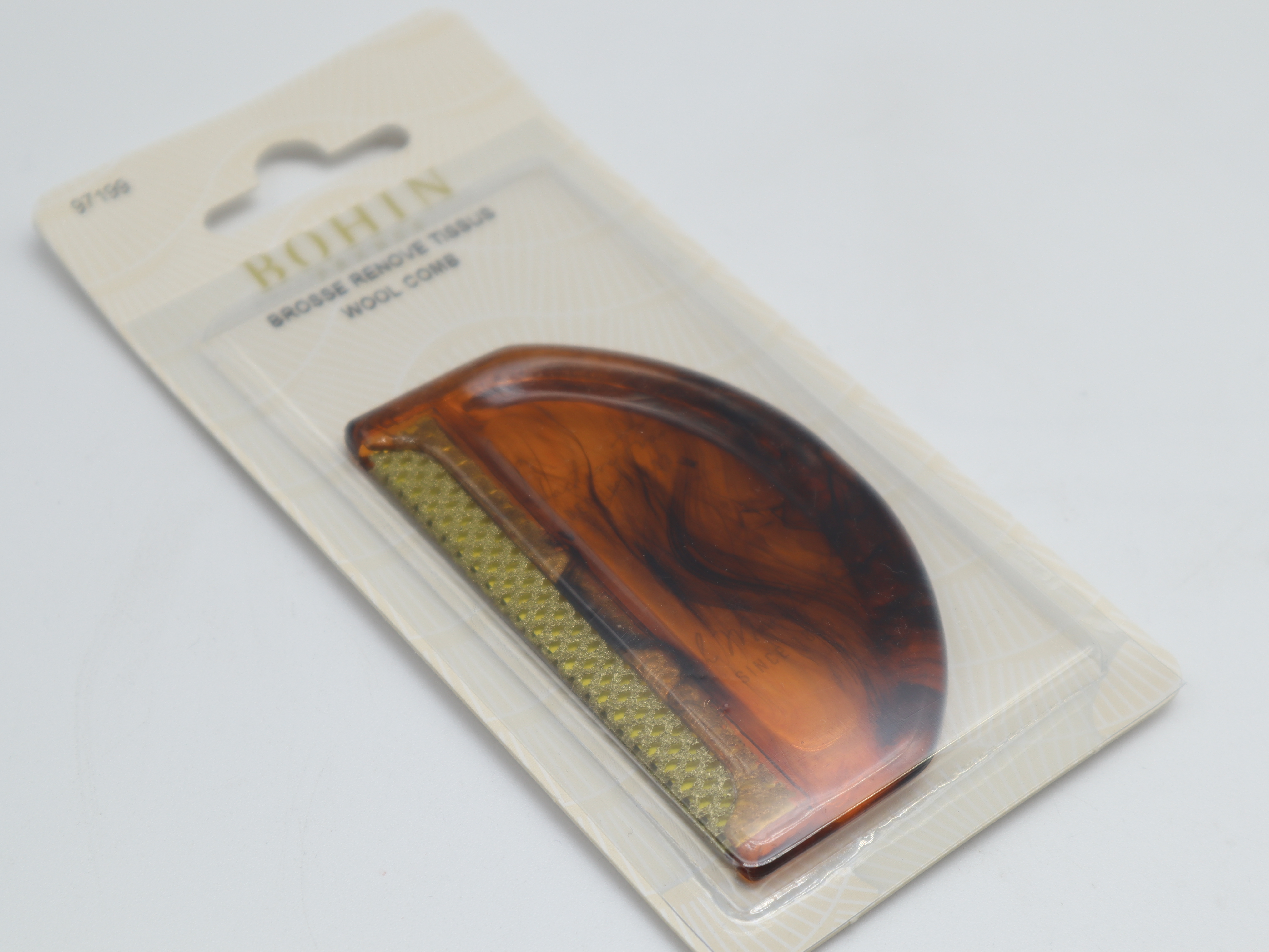 Brosse rénove tissus - wool comb 