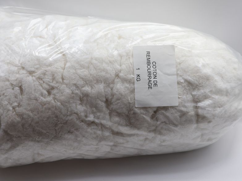 Coton de rembourrage, 1 kg